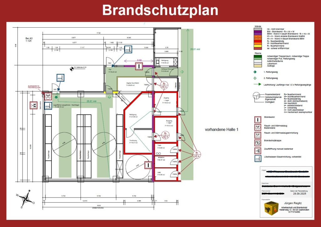 Brandschutzpläne 